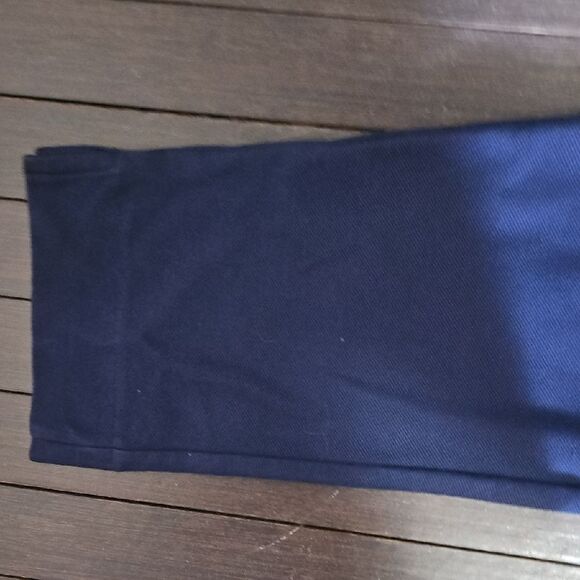 Michael Kors Navy Straight Leg Pants - Picture 4 of 6